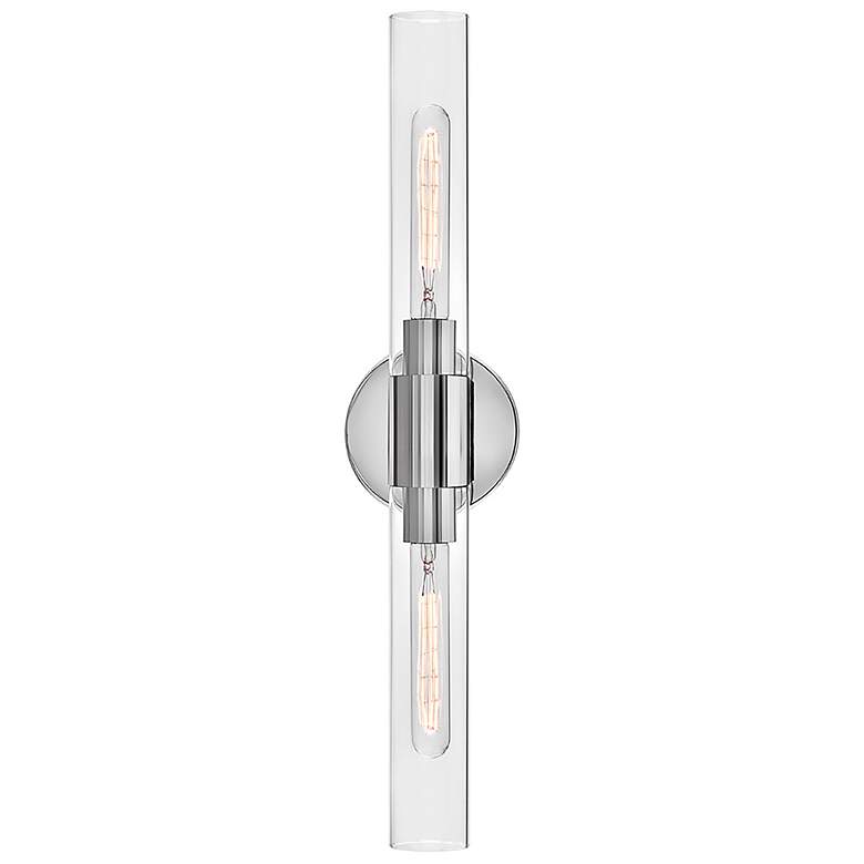 Image 6 Shea 24" Wide Chrome Steel ADA 2-Light Vanity Bath Light more views