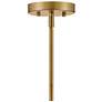 Thumbnail2 of Shea 28" Wide Lacquered Brass 5-Light Chandelier more views