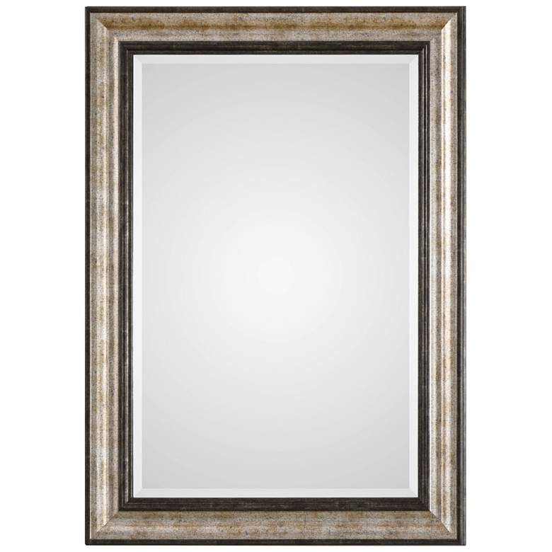 Image 2 Shefford Silver and Bronze 31" x 43" Rectangular Wall Mirror