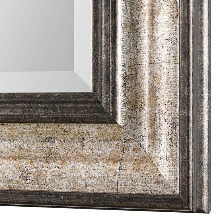 Image 3 Shefford Silver and Bronze 31" x 43" Rectangular Wall Mirror more views