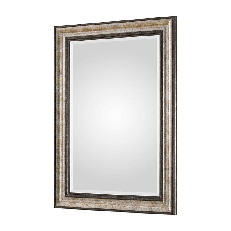 Image 3 Shefford Silver and Bronze 31" x 43" Rectangular Wall Mirror more views