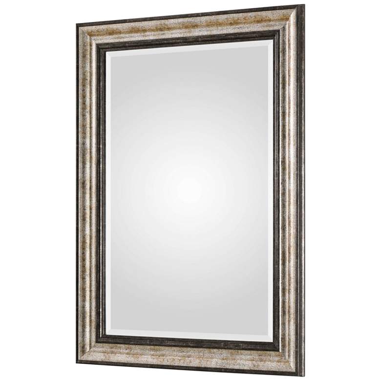 Image 4 Shefford Silver and Bronze 31" x 43" Rectangular Wall Mirror more views