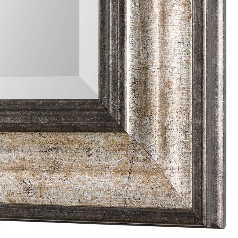 Image 4 Shefford Silver and Bronze 31" x 43" Rectangular Wall Mirror more views