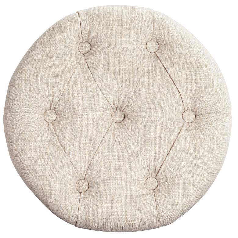 Image 5 Shelby 26" High Tufted White Wash Counter Stool more views
