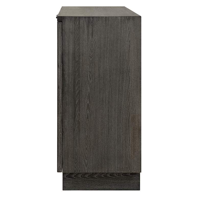 Image 7 Shelby 39.4" Wide x 34" High Elm 2 Door Cabinet more views
