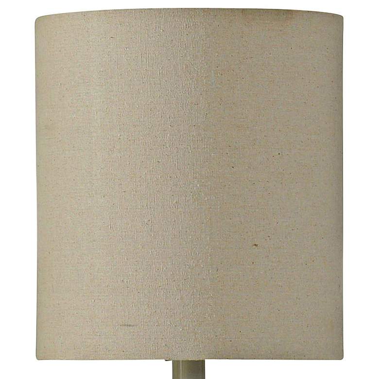 Image 2 Shell and Starfish 21 inch White Finish Coastal Style Accent Table Lamp more views