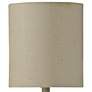 Shell and Starfish 21" White Finish Coastal Style Accent Table Lamp