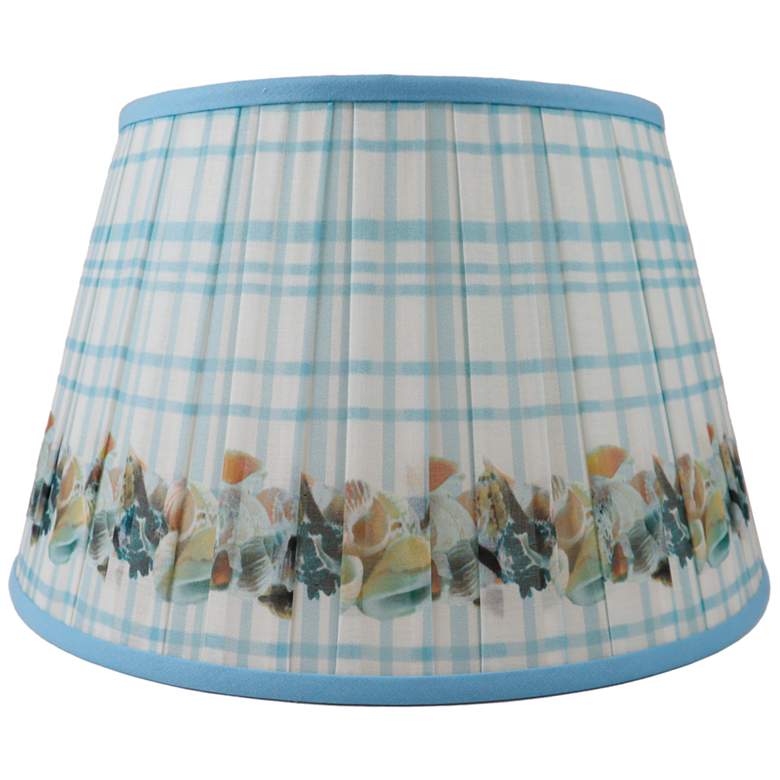 Image 1 Shell Printed Empire Lamp Shade 10x14x10x10 (Spider)