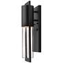 2_Shelter 15 1/2"H Black Extra Small LED Outdoor Wall Light more views