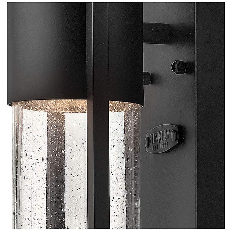 Image 3 Shelter 15 1/2"H Black Extra Small LED Outdoor Wall Light more views