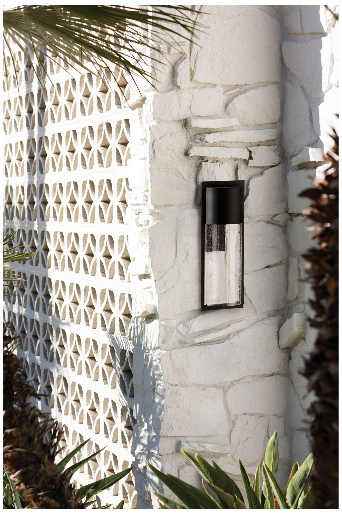 Shelter 15 1/2"H Black Extra Small LED Outdoor Wall Light