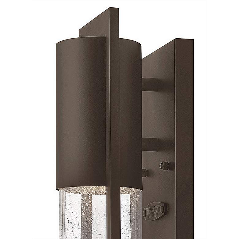 Image 2 Shelter 15 1/2 inchH Bronze Extra Small LED Outdoor Wall Light more views