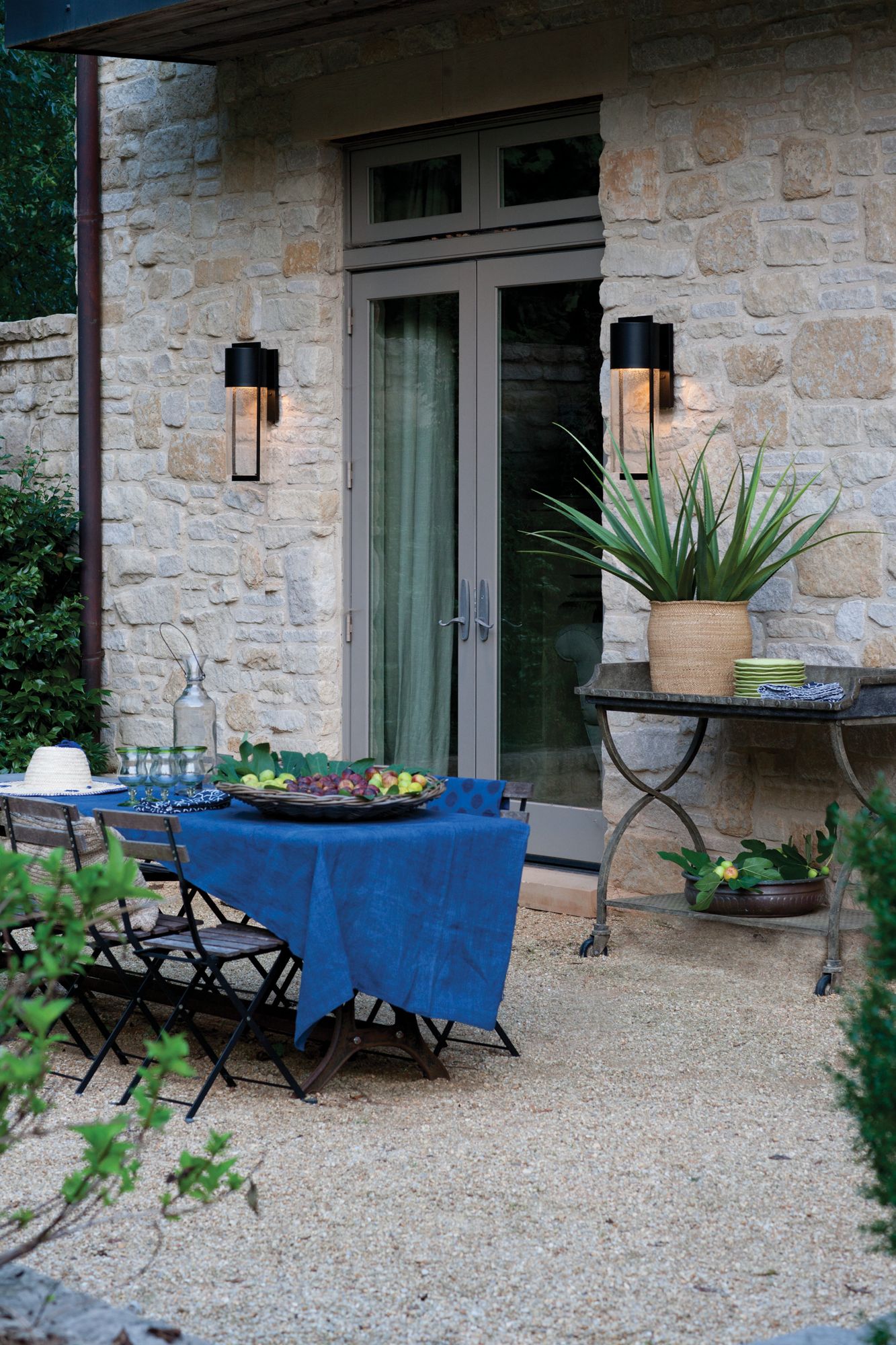 Shelter 15 1/2"H Hematite Extra Small LED Outdoor Wall Light