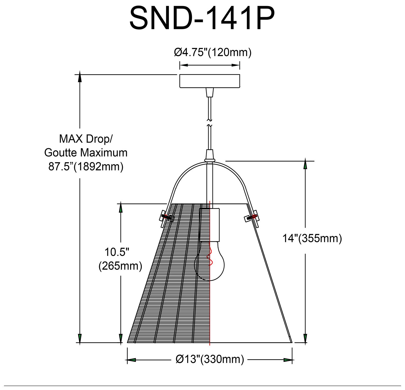 Image 4 Shenandoah 13" Wide Matte White Pendant With Wicker Shade more views
