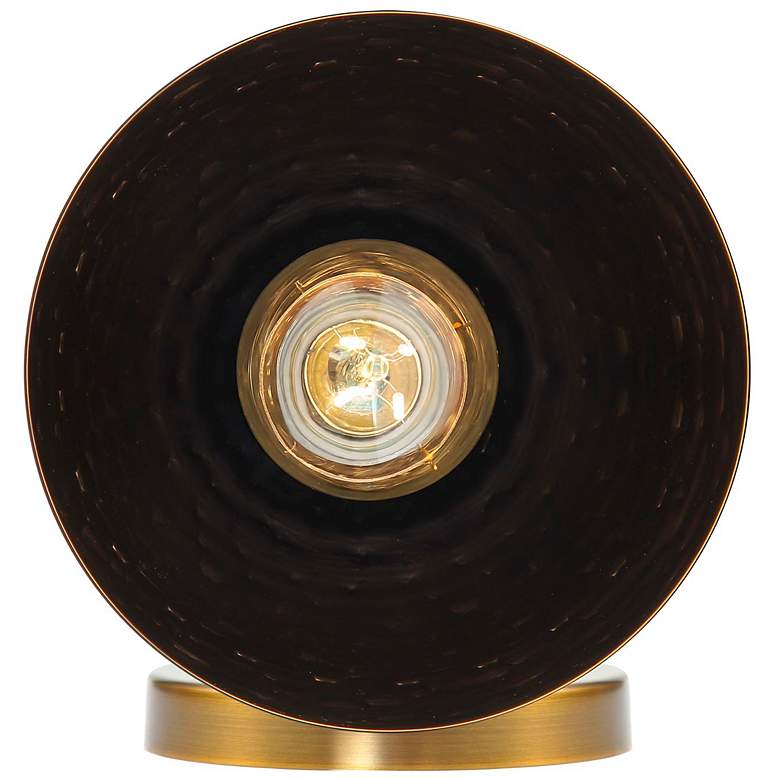 Image 7 Shepard 1-Light Wall Sconce in Modern Brass with Matte Black more views