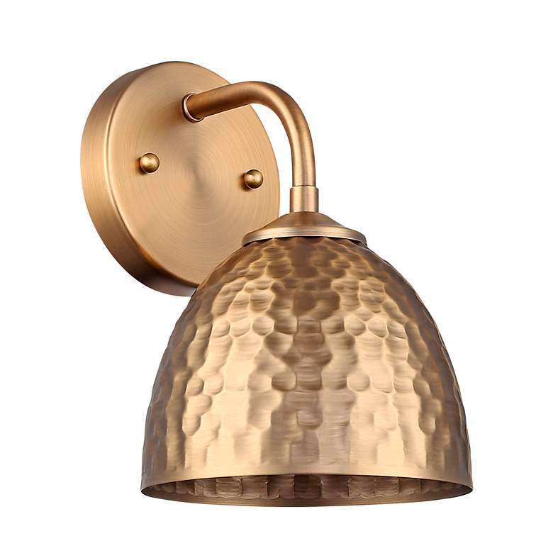 Image 2 Shepard 1-Light Wall Sconce in Modern Brass with Modern Brass more views