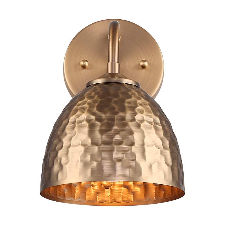 Image 6 Shepard 1-Light Wall Sconce in Modern Brass with Modern Brass more views