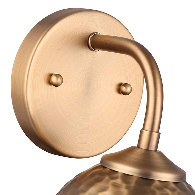 Image 7 Shepard 1-Light Wall Sconce in Modern Brass with Modern Brass more views