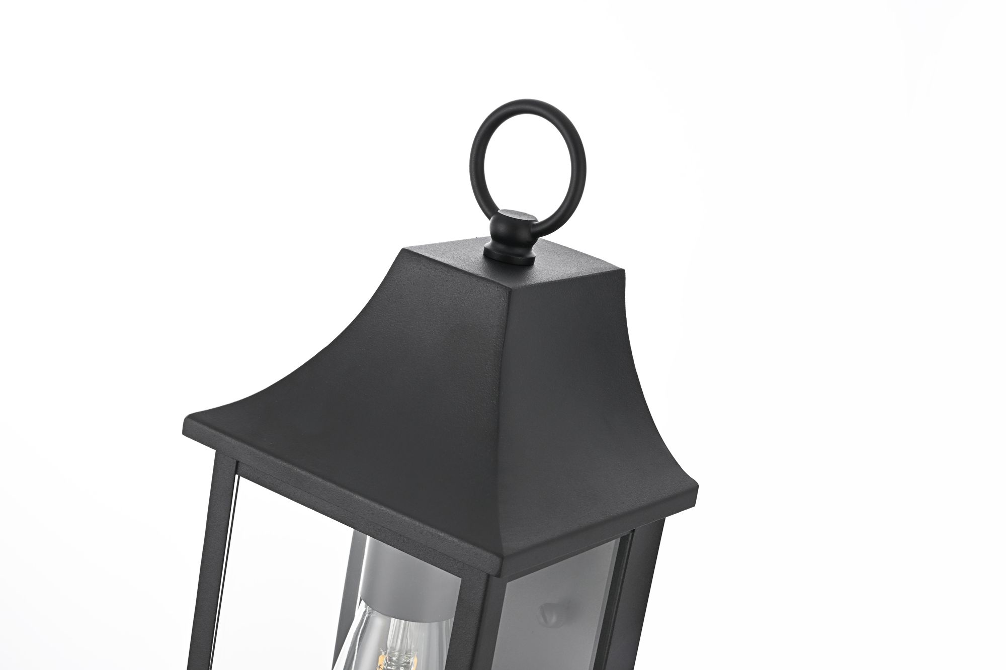 Shepard 14 1/2" High Black Outdoor Wall Light