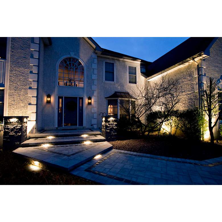Image 2 Shepard 20 1/2" High Black 2-Light Outdoor Wall Light more views