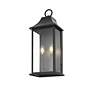 3_Shepard 20 1/2" High Black 2-Light Outdoor Wall Light more views