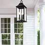 3_Shepard 20 1/2" High Black 3-Light Outdoor Wall Light more views
