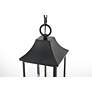5_Shepard 20 1/2" High Black 3-Light Outdoor Wall Light more views