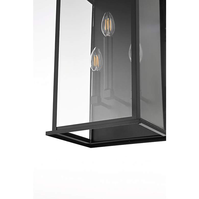 Image 5 Shepard 25" High Black 3-Light Outdoor Wall Light more views