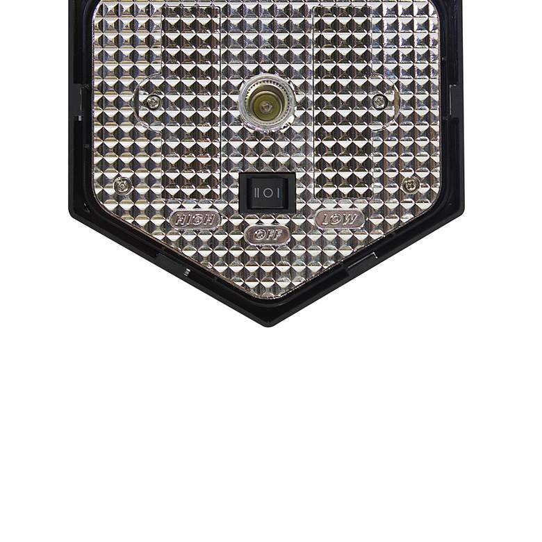 Image 4 Shepherd Hook 28 1/2"H Black Solar LED Landscape Path Light more views