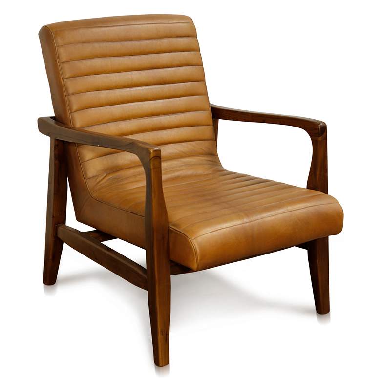 Image 1 Shepherd - Lounge Chair - Saddle Leather