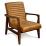 Shepherd - Lounge Chair - Saddle Leather