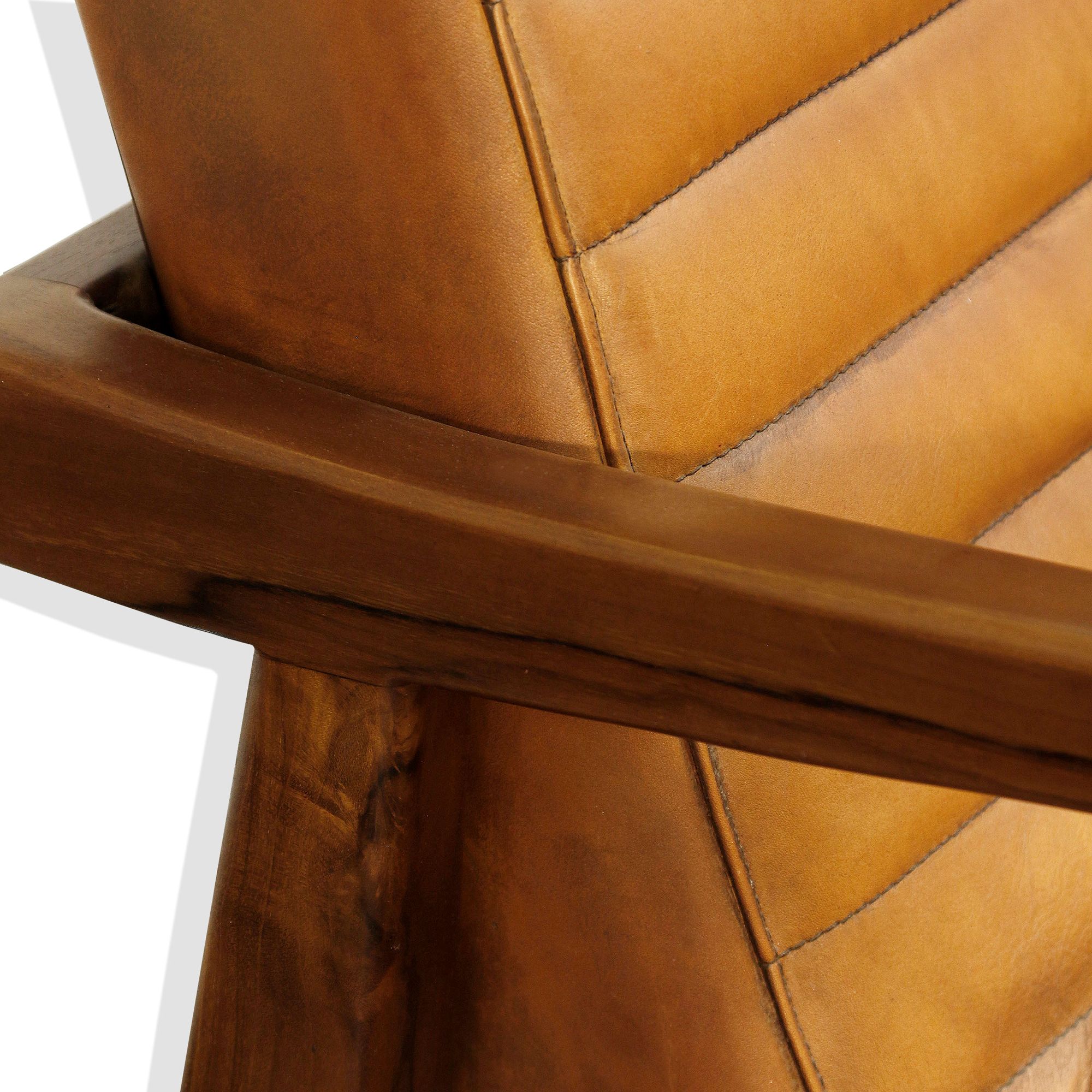 Image 2 Shepherd - Lounge Chair - Saddle Leather more views
