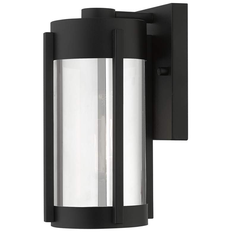 Image 1 Sheridan 1 Light Black Outdoor Wall Lantern