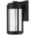 Sheridan 1 Light Black Outdoor Wall Lantern