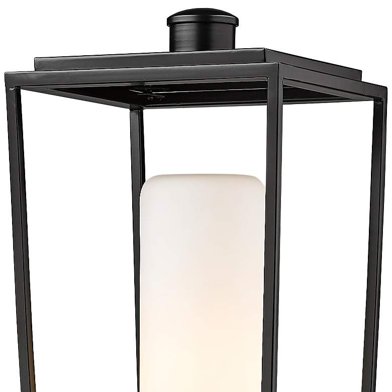 Image 2 Sheridan 19 3/4" High Black Metal Outdoor Pier Mount Light more views