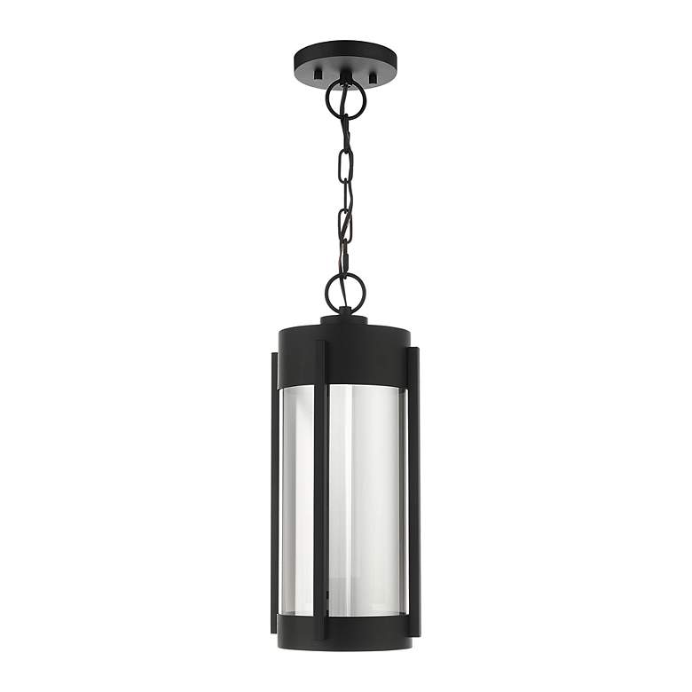 Image 4 Sheridan 2 Light Black Outdoor Pendant Lantern more views