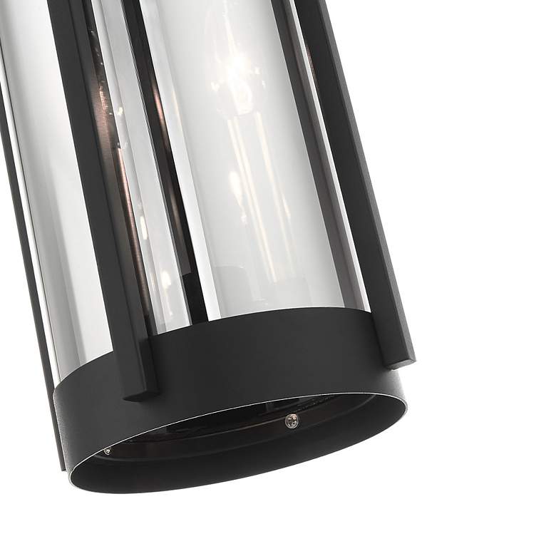 Image 7 Sheridan 2 Light Black Outdoor Pendant Lantern more views