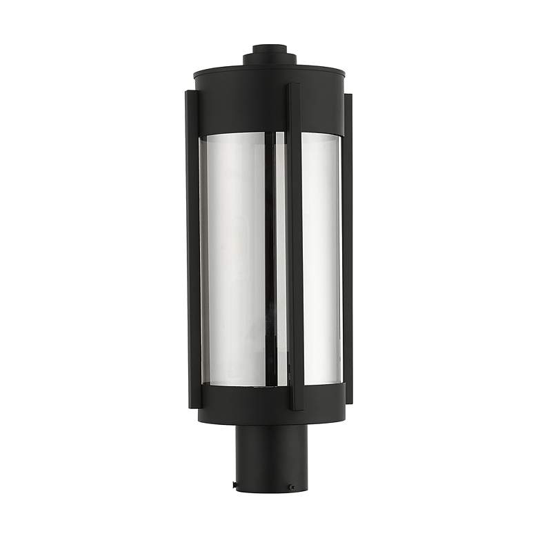Image 3 Sheridan 2 Light Black Outdoor Post Top Lantern more views