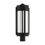 4_Sheridan 3 Light Black Outdoor Post Top Lantern more views