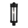 6_Sheridan 3 Light Black Outdoor Post Top Lantern more views