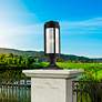 Sheridan 3 Light Black Outdoor Post Top Lantern