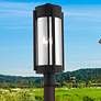 Sheridan 3 Light Black Outdoor Post Top Lantern