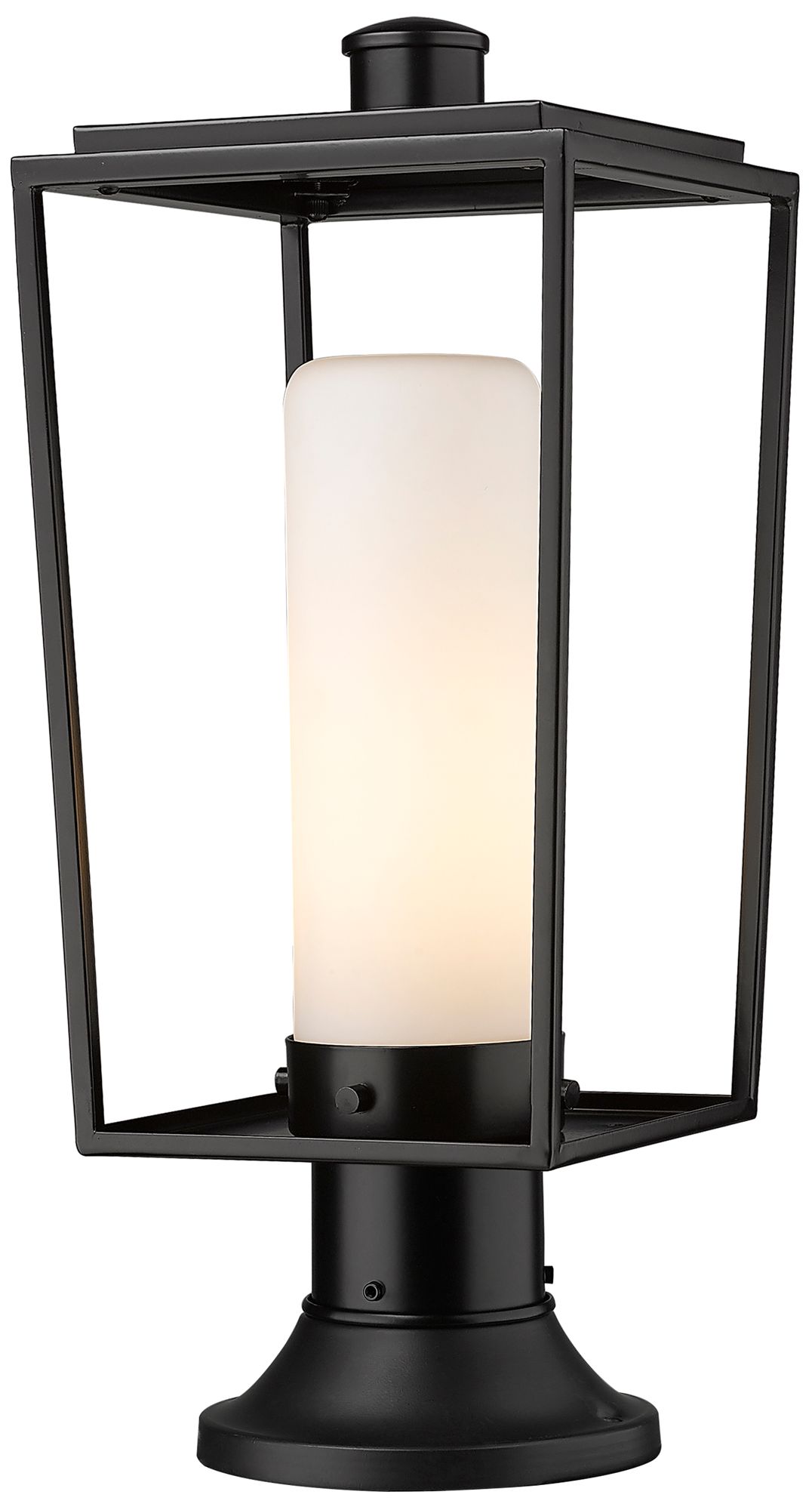 Sheridan by Z-Lite Black 19.5 inch 1 Light Outdoor Pier Mounted Fixture