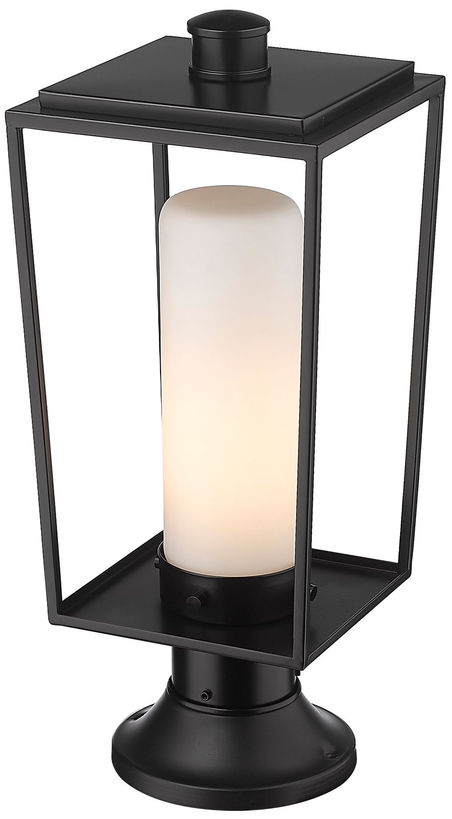 Image 5 Sheridan by Z-Lite Black 19.5 inch 1 Light Outdoor Pier Mounted Fixture more views