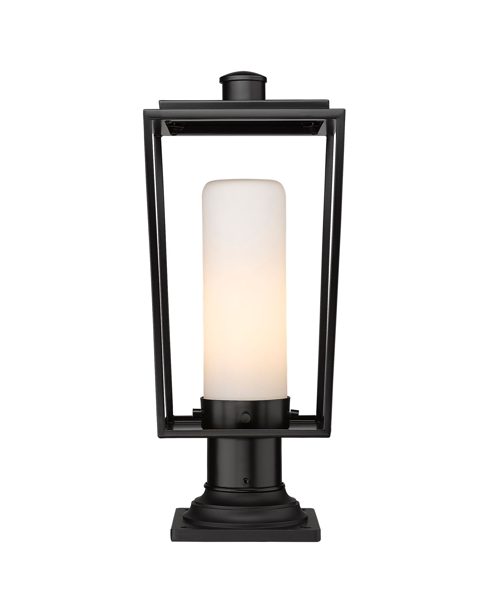 Image 5 Sheridan by Z-Lite Black 19.5 inch 1 Light Outdoor Pier Mounted Fixture more views