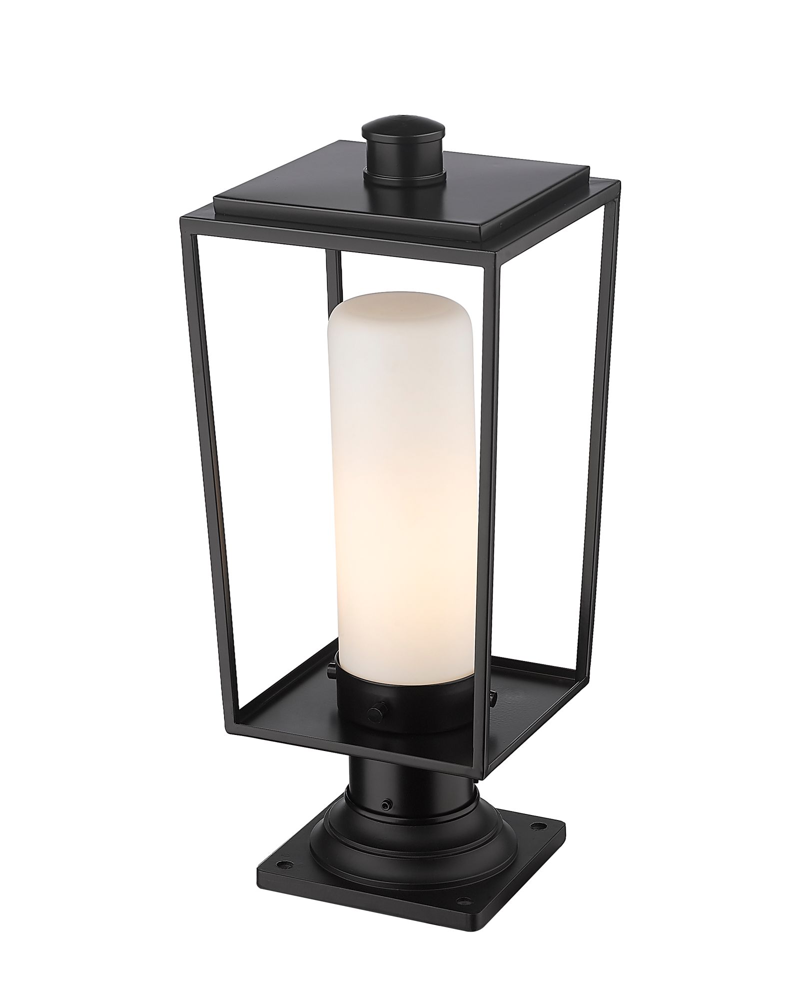 Image 6 Sheridan by Z-Lite Black 19.5 inch 1 Light Outdoor Pier Mounted Fixture more views