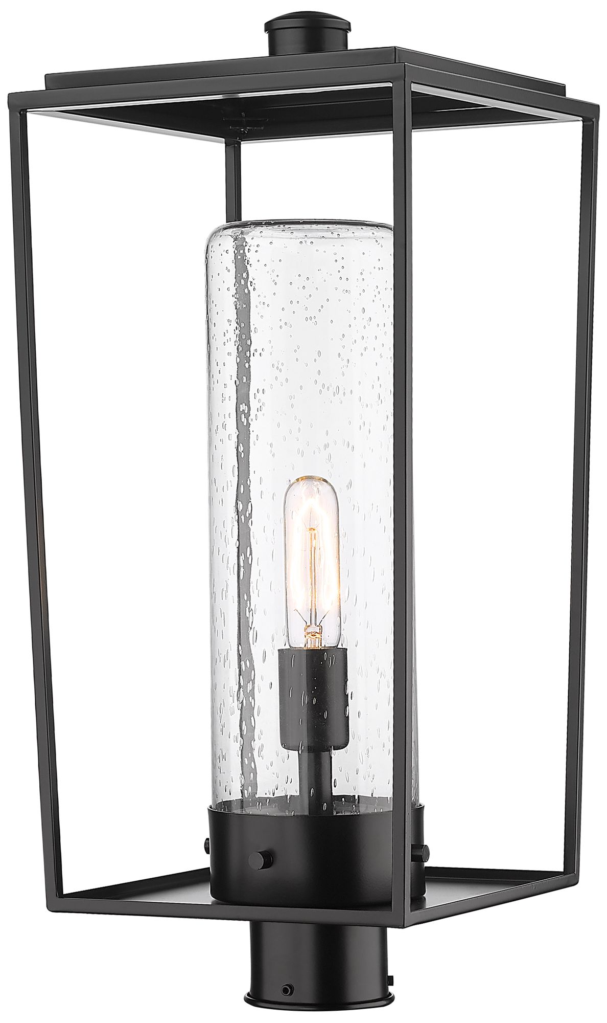 Sheridan by Z-Lite Black 22.5 inch 1 Light Outdoor Post Mount Fixture