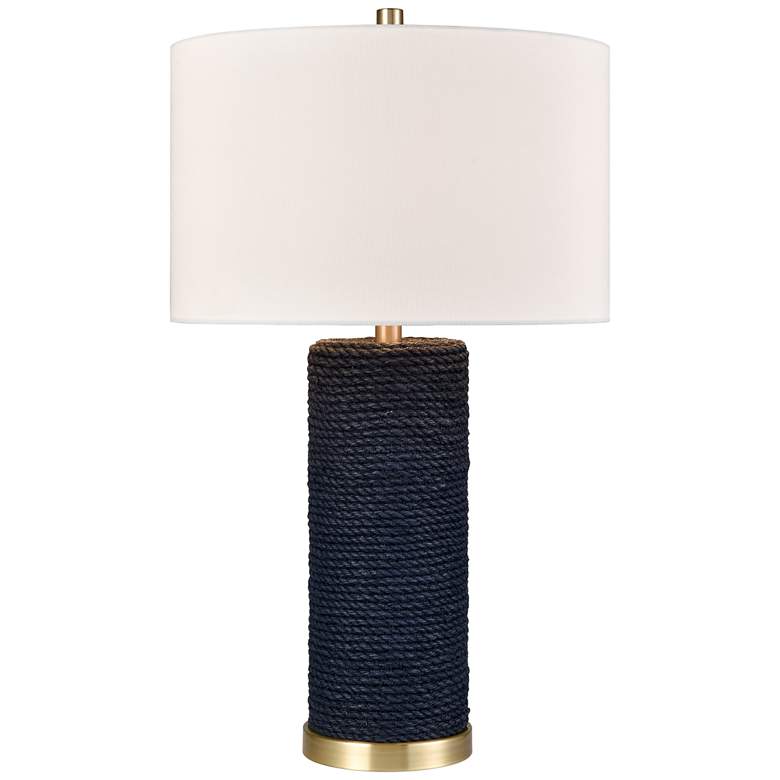 Image 1 Sherman 27.5" High 1-Light Table Lamp - Navy