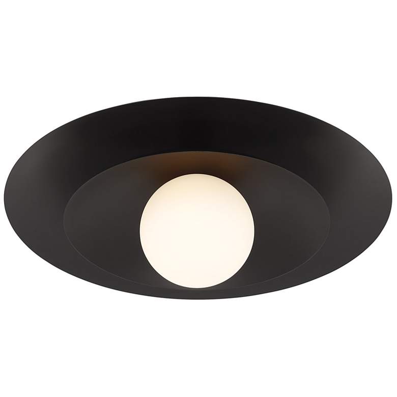 Image 4 Sherrer 1-Light Ceiling Light in Matte Black more views