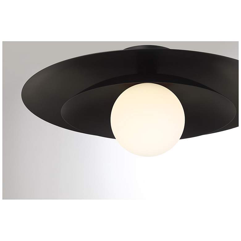 Image 5 Sherrer 1-Light Ceiling Light in Matte Black more views